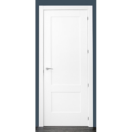 Puerta modelo 2C lacada blanca