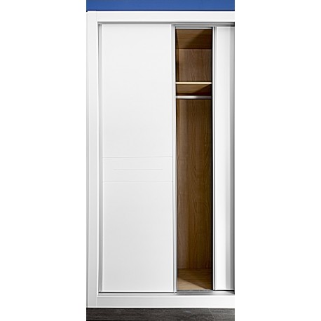 Puerta armario corredera modelo 5 lacada blanca