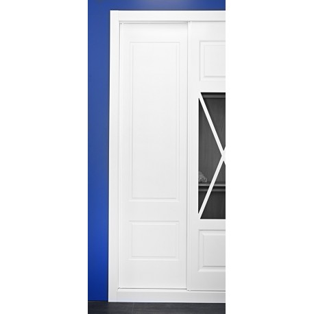Puerta armario corredera modelo 1 lacada blanca